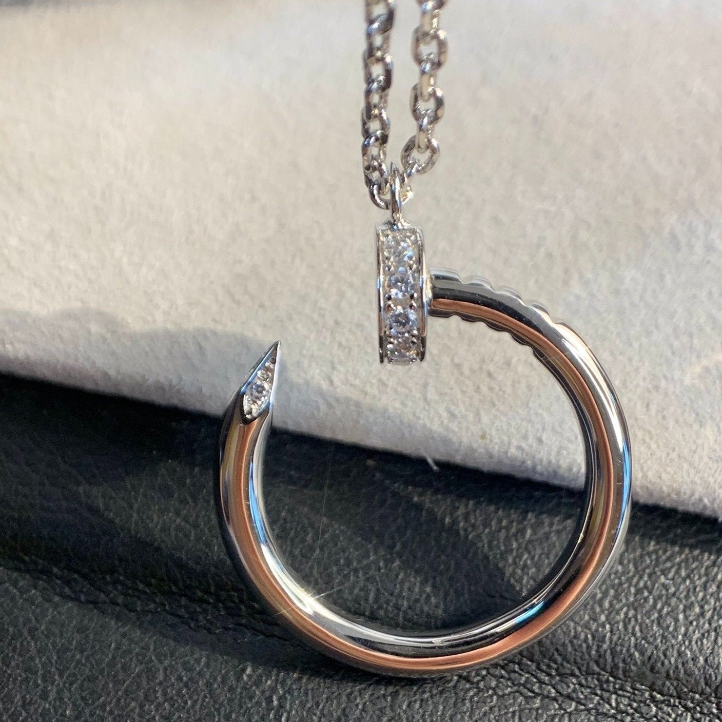 [Windsor Jewelry]JUSTE NECKLACE SILVER