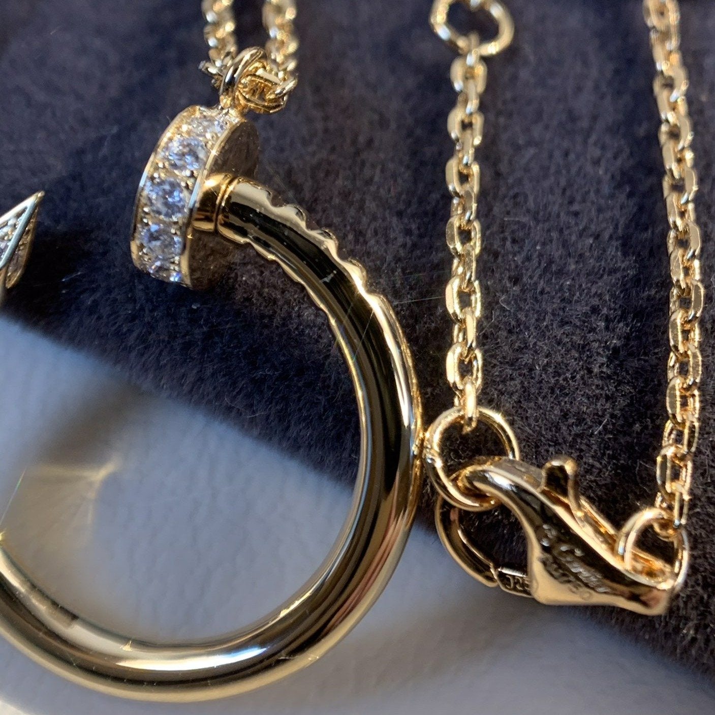 [Windsor Jewelry]JUSTE NECKLACE PINK GOLD