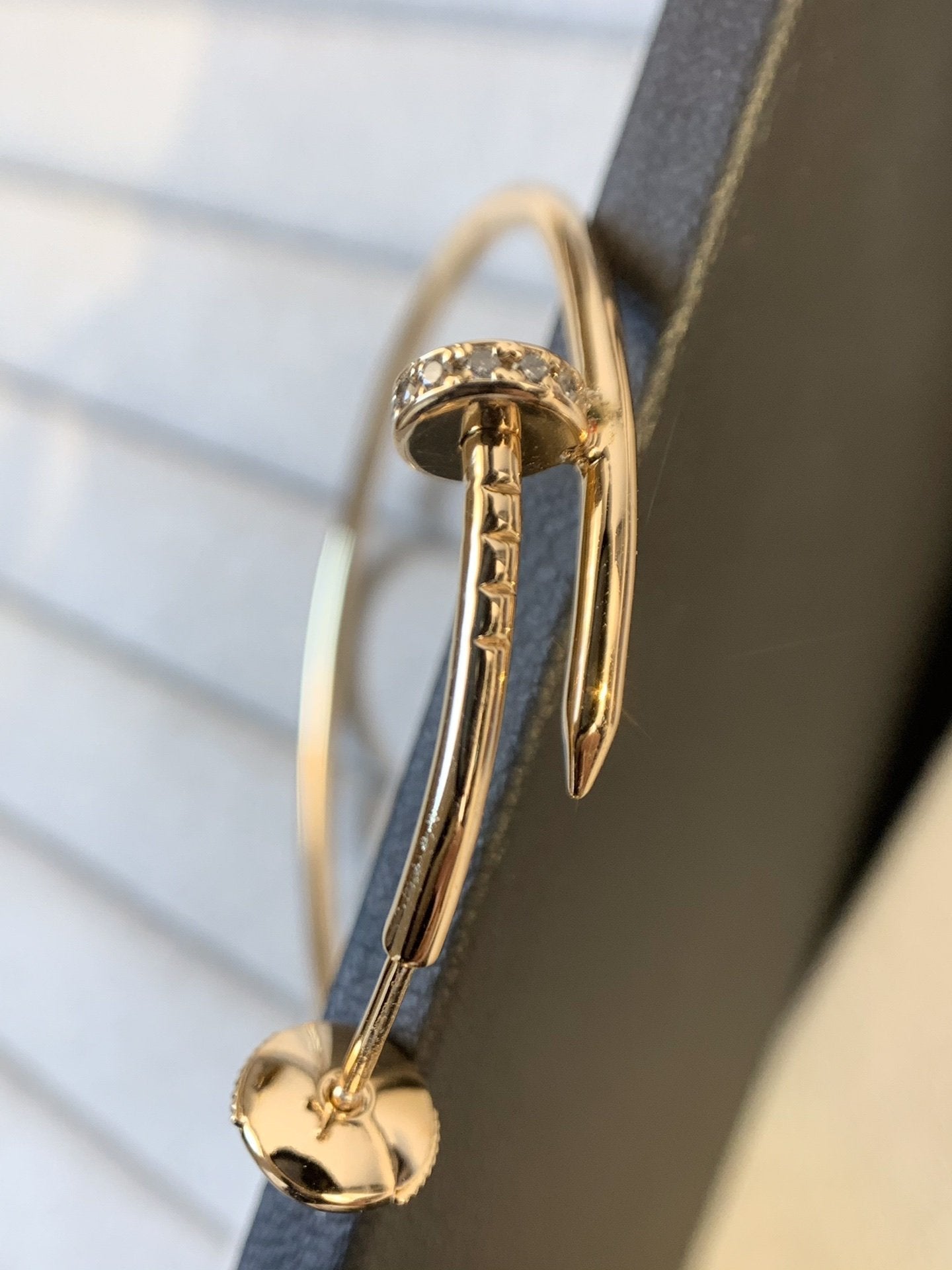 [Windsor Jewelry]JUSTE EARRINGS GOLD DIAMONDS 1.8MM