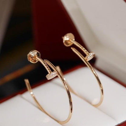 [Windsor Jewelry]JUSTE EARRINGS DIAMONDS 1.8MM