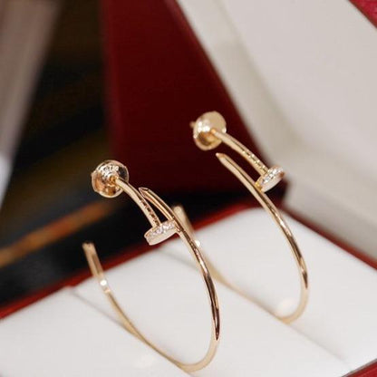 [Windsor Jewelry]JUSTE EARRINGS DIAMONDS 1.8MM