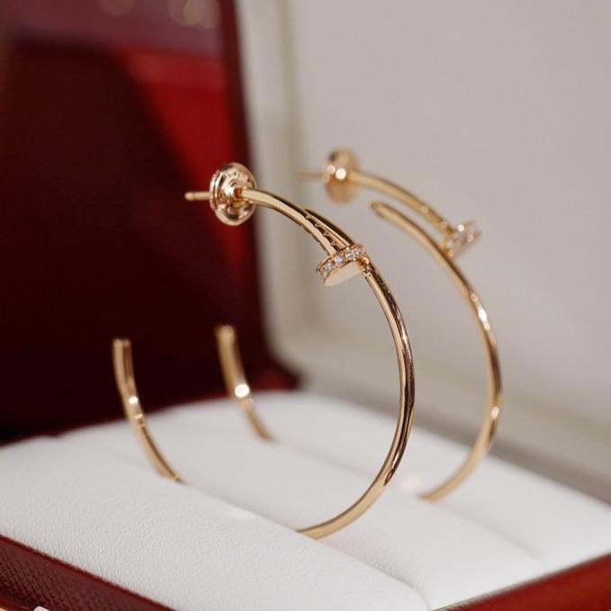 [Windsor Jewelry]JUSTE EARRINGS DIAMONDS 1.8MM
