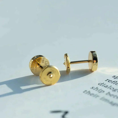 [Windsor Jewelry]LOVE EARRINGS GOLD 10MM