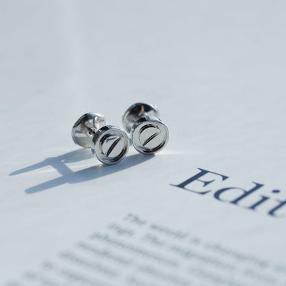 [Windsor Jewelry]LOVE EARRINGS SILVER 10MM