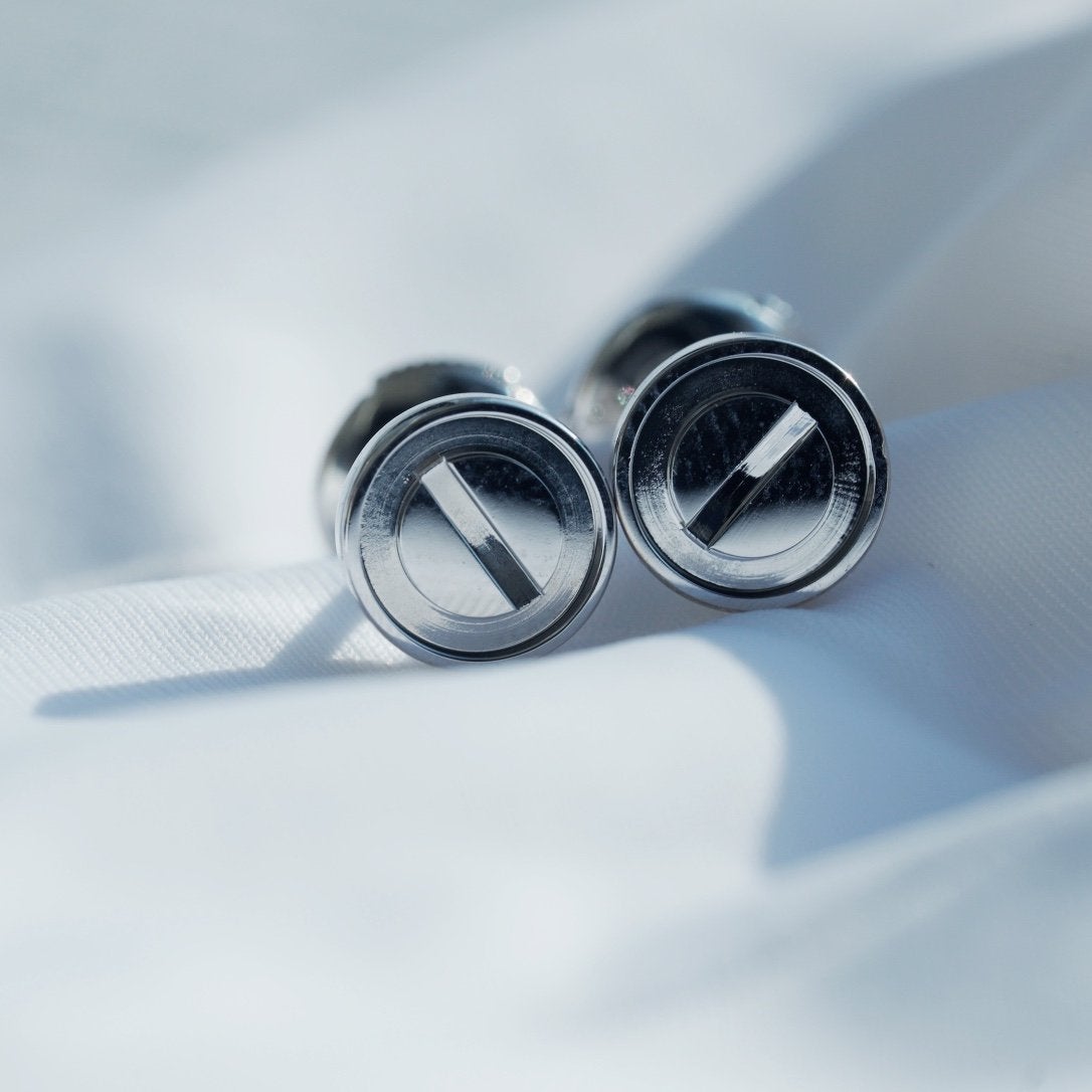 [Windsor Jewelry]LOVE EARRINGS SILVER 10MM