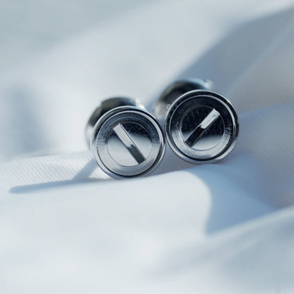 [Windsor Jewelry]LOVE EARRINGS SILVER 10MM