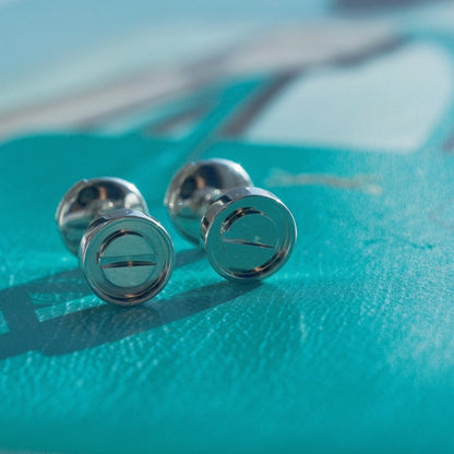 [Windsor Jewelry]LOVE EARRINGS SILVER 10MM