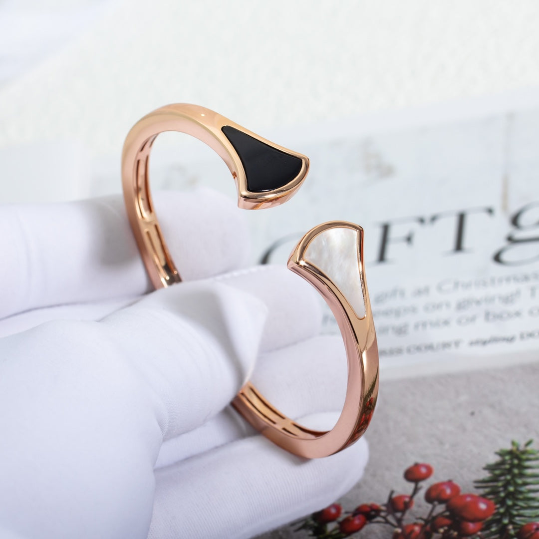 [Windsor Jewelry]DREAM BRACELET OPEN PINK GOLD MOP