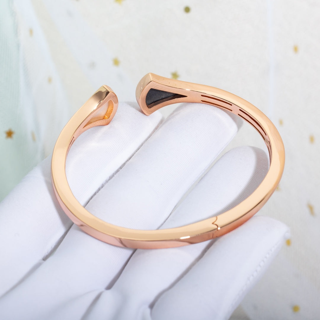 [Windsor Jewelry]DREAM BRACELET OPEN PINK GOLD MOP