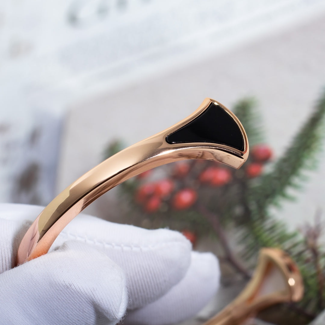 [Windsor Jewelry]DREAM BRACELET OPEN PINK GOLD MOP