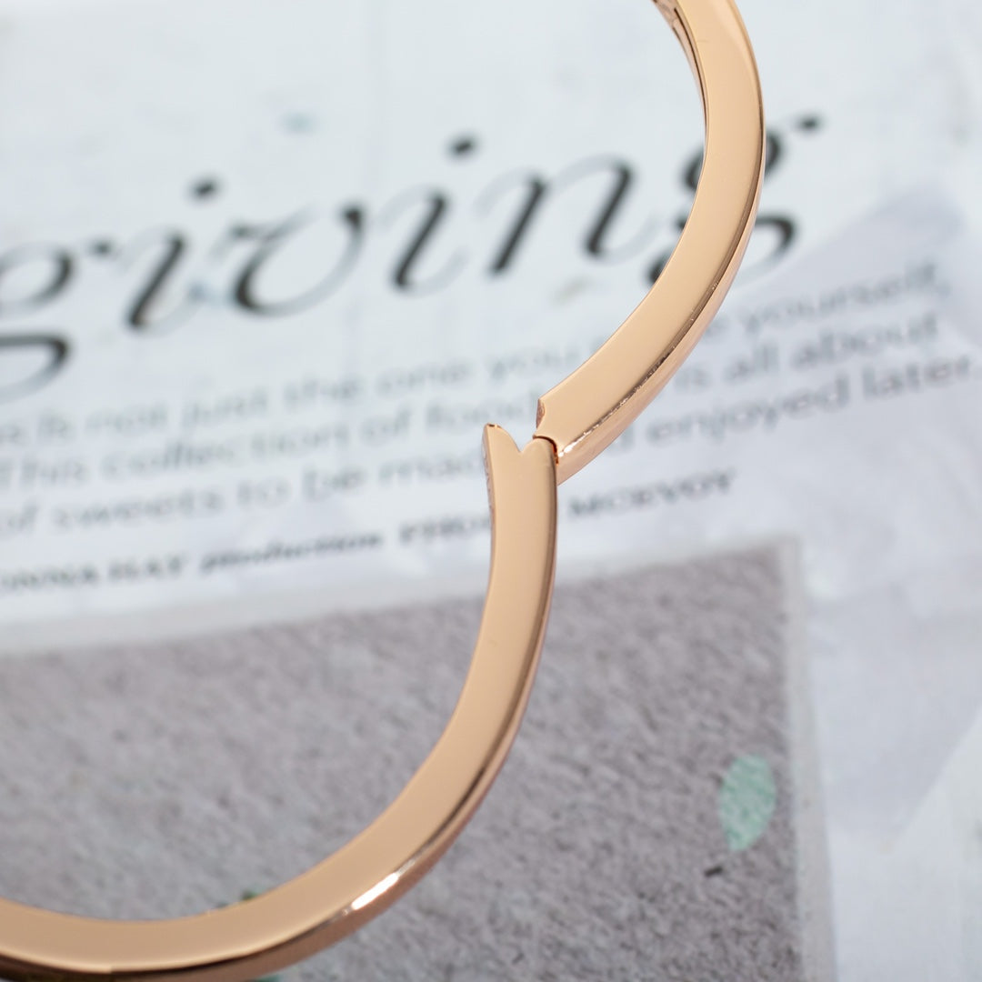 [Windsor Jewelry]DREAM BRACELET OPEN PINK GOLD MOP DIAMOND