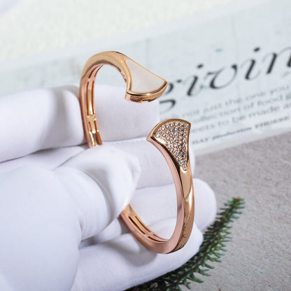 [Windsor Jewelry]DREAM BRACELET OPEN PINK GOLD MOP DIAMOND
