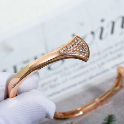[Windsor Jewelry]DREAM BRACELET OPEN PINK GOLD MOP DIAMOND