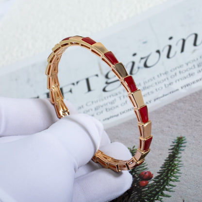 [Windsor Jewelry]SERPENTI BRACELET PINK GOLD RUBELLITE