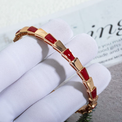 [Windsor Jewelry]SERPENTI BRACELET PINK GOLD RUBELLITE