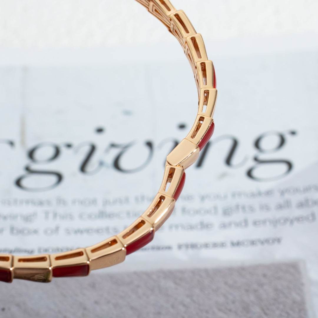 [Windsor Jewelry]SERPENTI BRACELET PINK GOLD RUBELLITE