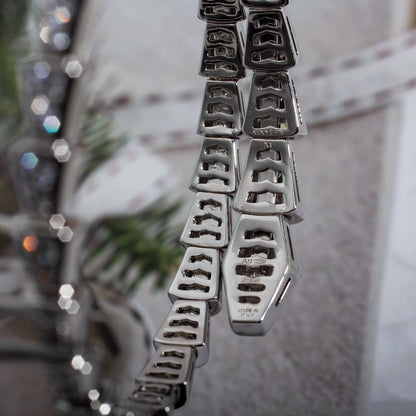 [Windsor Jewelry]SERPENTI BRACELET 6MM SILVER DIAMOND