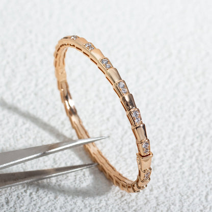 [Windsor Jewelry]SERPENTI BRACELET PINK GOLD DIAMOND