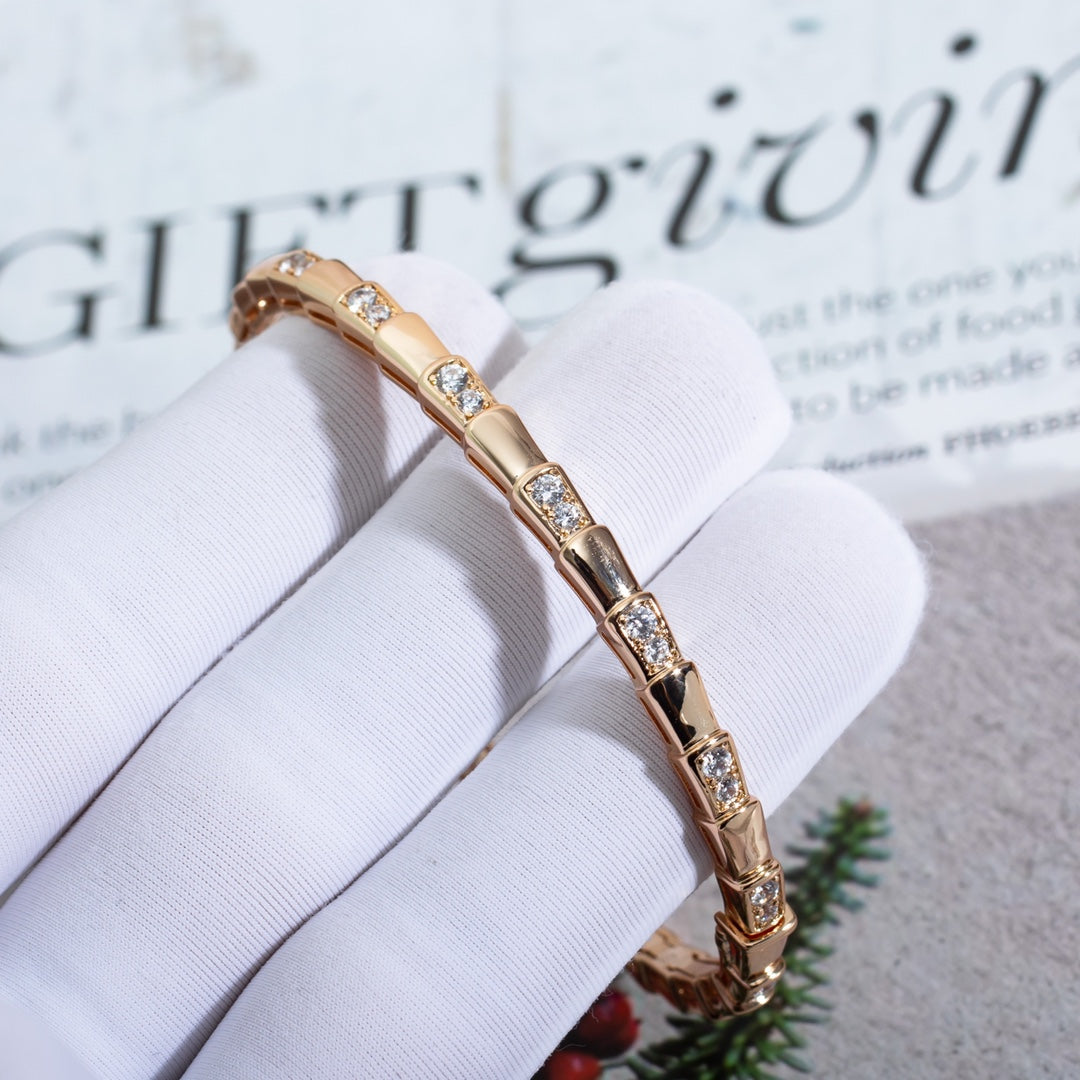 [Windsor Jewelry]SERPENTI BRACELET PINK GOLD DIAMOND