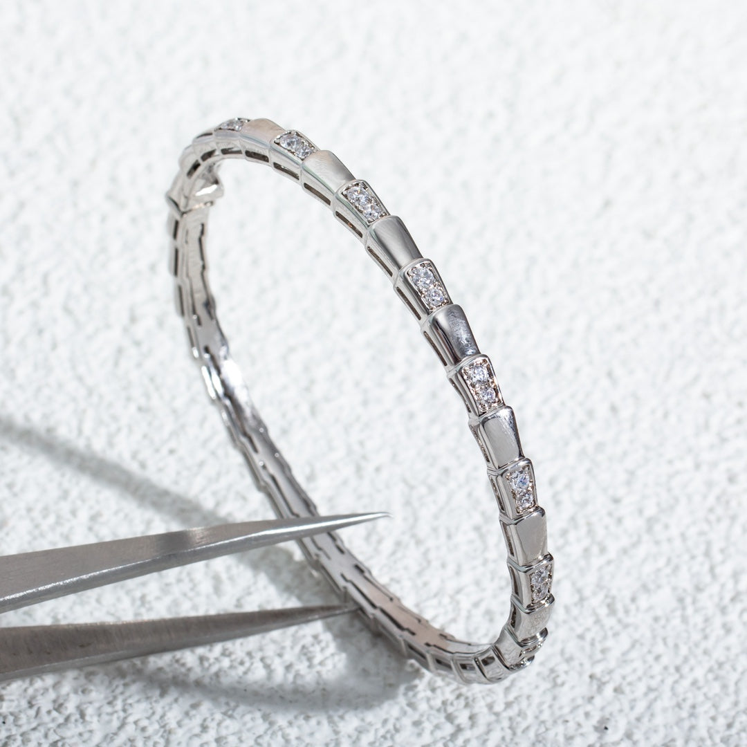 [Windsor Jewelry]SERPENTI BRACELET SILVER DIAMOND