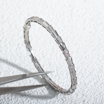 [Windsor Jewelry]SERPENTI BRACELET SILVER DIAMOND