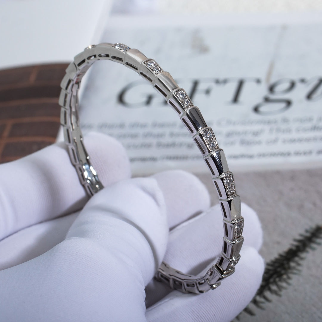 [Windsor Jewelry]SERPENTI BRACELET SILVER DIAMOND