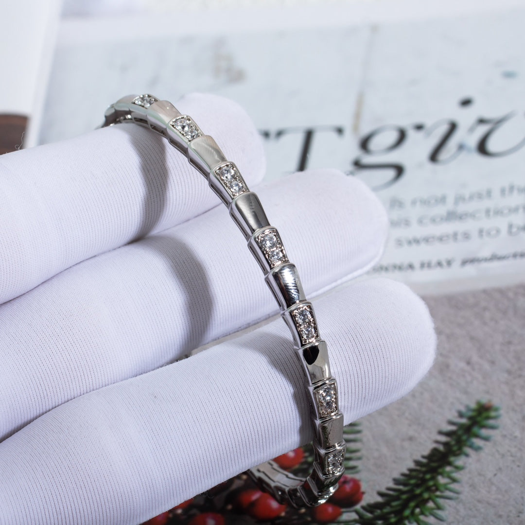 [Windsor Jewelry]SERPENTI BRACELET SILVER DIAMOND