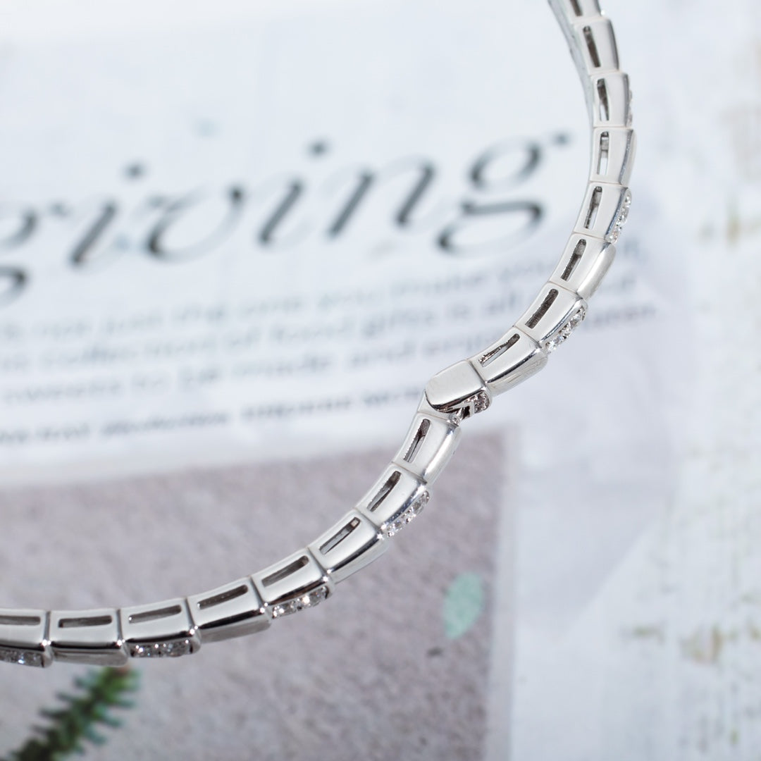 [Windsor Jewelry]SERPENTI BRACELET SILVER DIAMOND