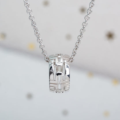 [Windsor Jewelry]PARENTESI NECKLACE SILVER