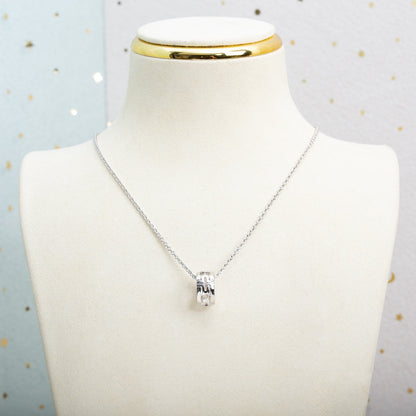 [Windsor Jewelry]PARENTESI NECKLACE SILVER