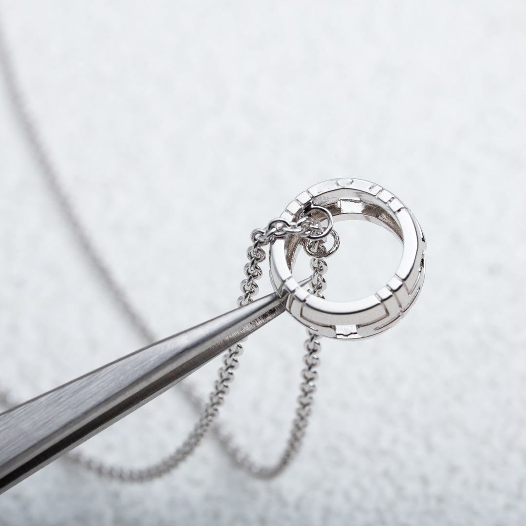 [Windsor Jewelry]PARENTESI NECKLACE SILVER