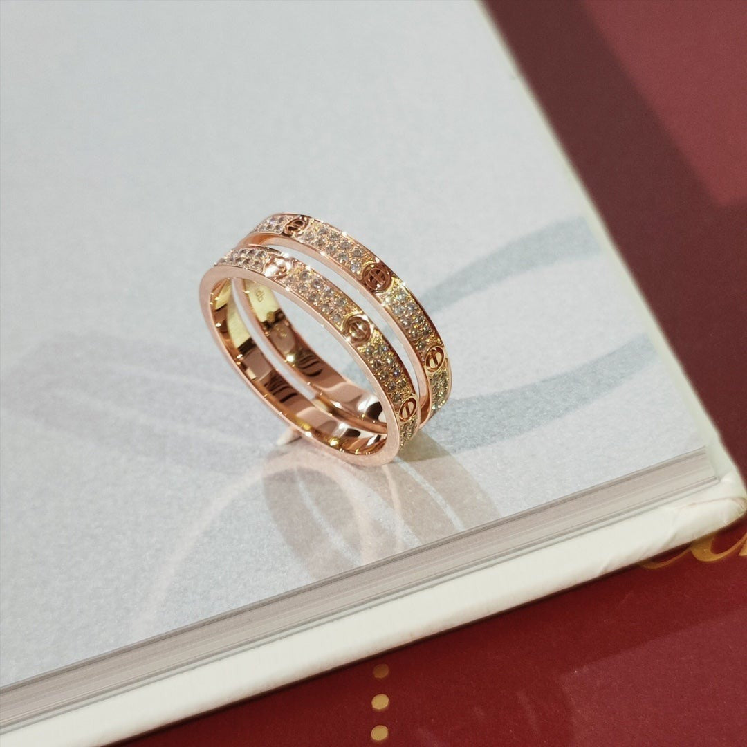 [Windsor Jewelry]LOVE RING 2.65MM DIAMOND