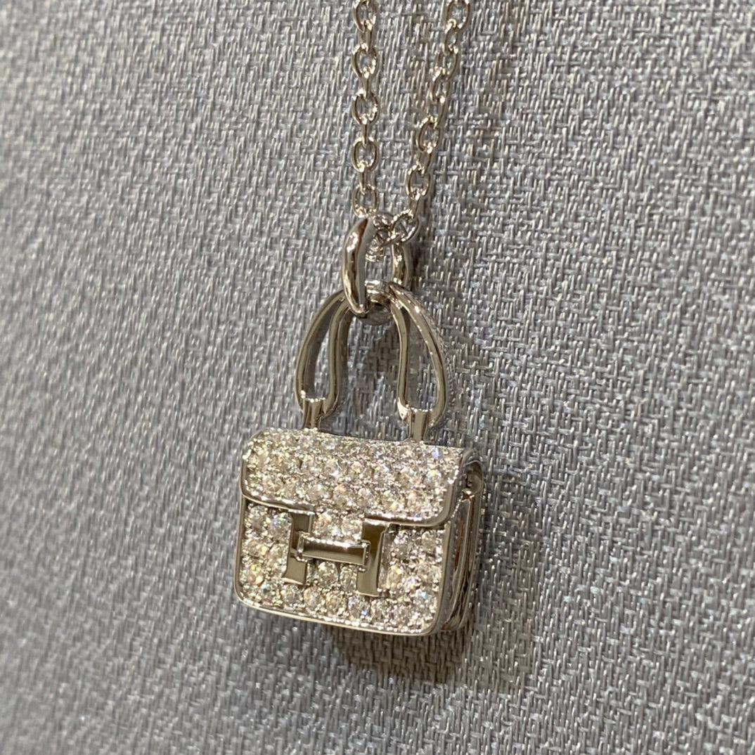 [Windsor Jewelry]CONSTANCE PEDANT DIAMOND NECKLACE