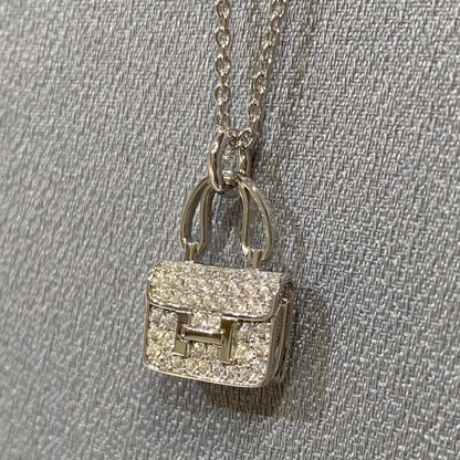 [Windsor Jewelry]CONSTANCE PEDANT DIAMOND NECKLACE