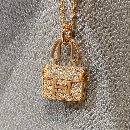 [Windsor Jewelry]CONSTANCE PEDANT DIAMOND NECKLACE