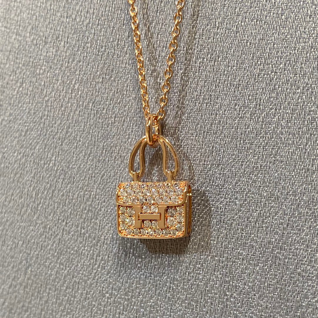 [Windsor Jewelry]CONSTANCE PEDANT DIAMOND NECKLACE