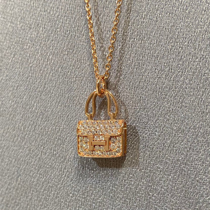 [Windsor Jewelry]CONSTANCE PEDANT DIAMOND NECKLACE