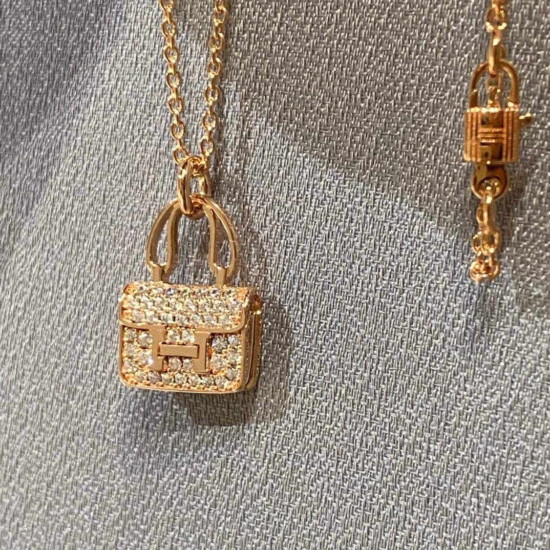 [Windsor Jewelry]CONSTANCE PEDANT DIAMOND NECKLACE