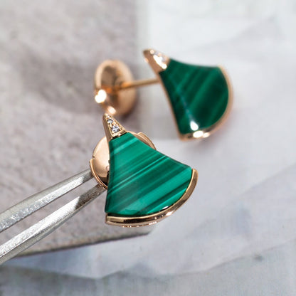 [Windsor Jewelry]DIVAS DREAM EARRINGS PINK GOLD