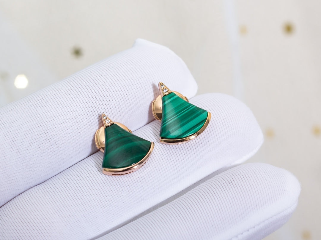 [Windsor Jewelry]DIVAS DREAM EARRINGS PINK GOLD