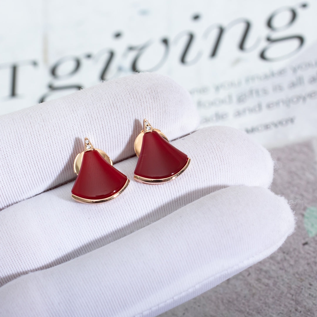 [Windsor Jewelry]DIVAS DREAM EARRINGS PINK GOLD