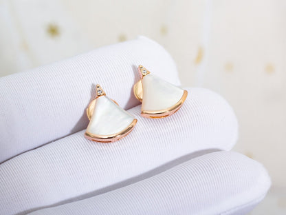[Windsor Jewelry]DIVAS DREAM EARRINGS PINK GOLD