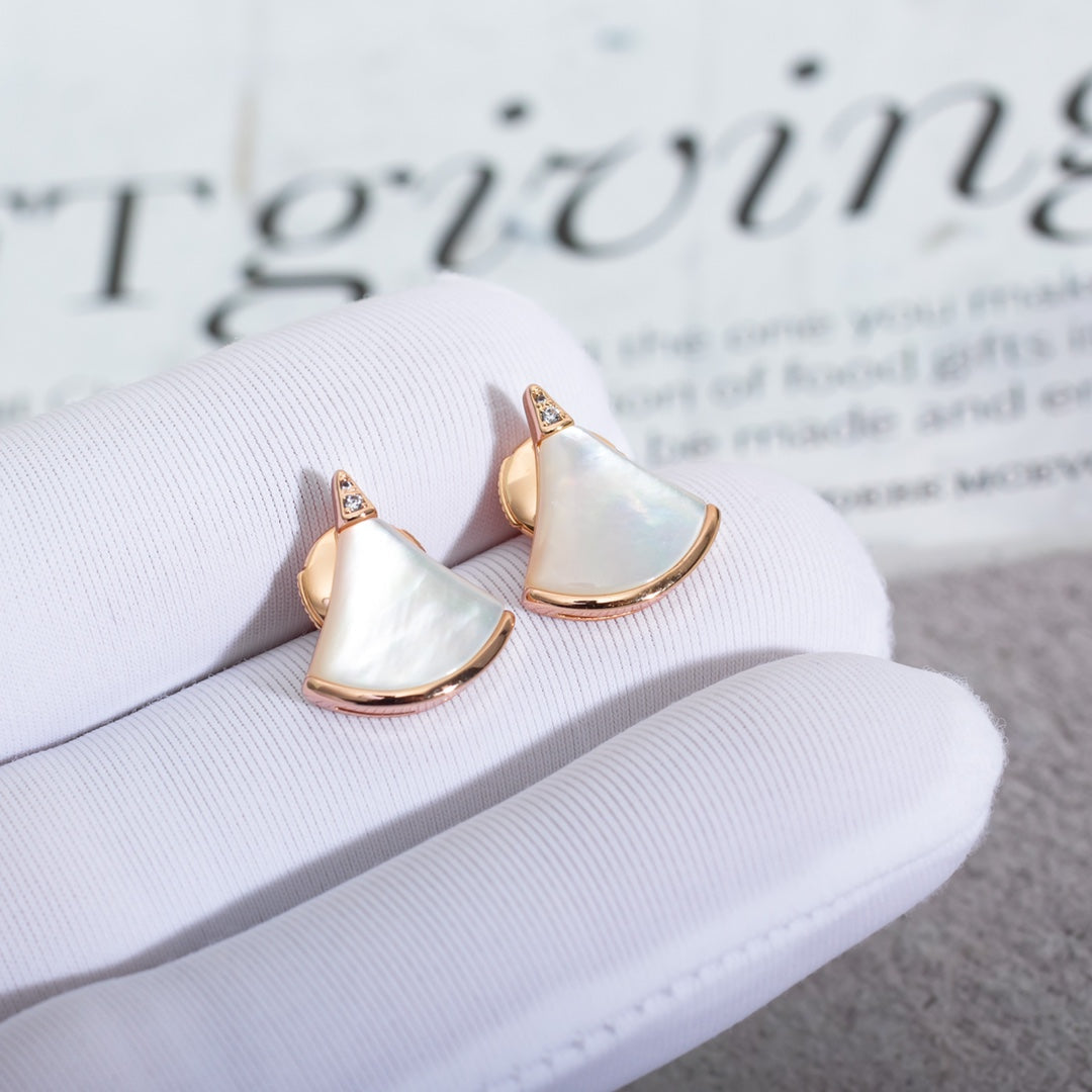 [Windsor Jewelry]DIVAS DREAM EARRINGS PINK GOLD