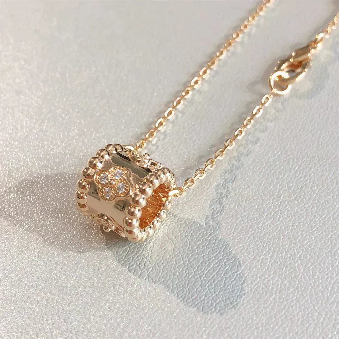 [Windsor Jewelry]PERLEE PEDANT NECKLACE GOLD / ROSE GOLD