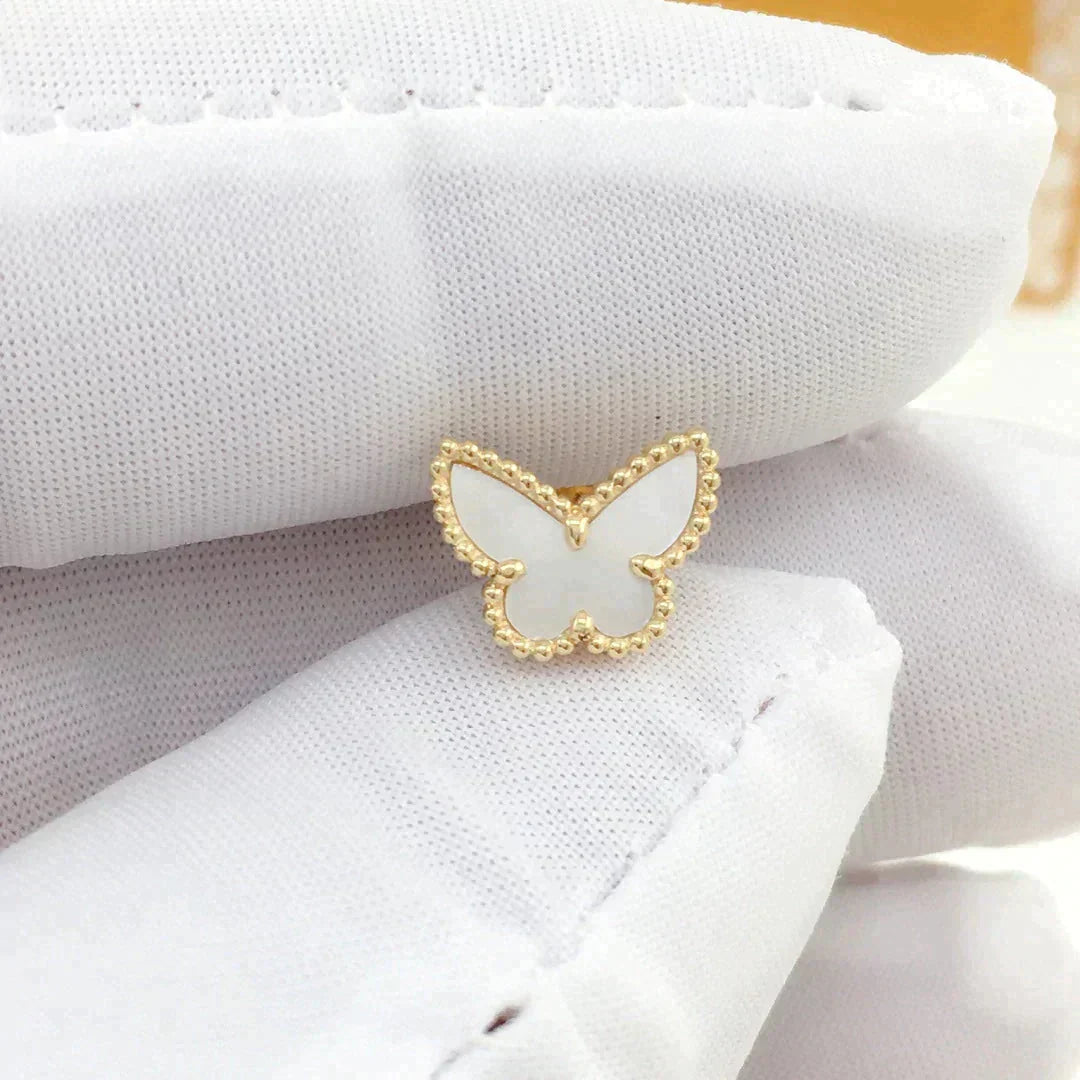 [Windsor Jewelry]SWEET BUTTERFLY MOP EARSTUDS