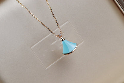 [Windsor Jewelry]DREAM NECKLACE TURQUOISE PINK GOLD