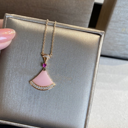 [Windsor Jewelry]DREAM NECKLACE PINK OPAL