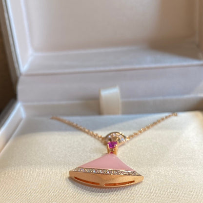 [Windsor Jewelry]DREAM NECKLACE PINK OPAL
