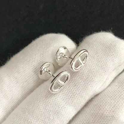 [Windsor Jewelry]CHAINE SMALL EARRINGS GOLD AND SILVER