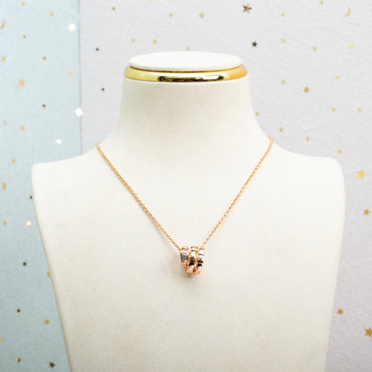 [Windsor Jewelry]SERPENTI PINK GOLD NECKLACE DIAMOND